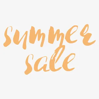 英文橙色艺术字字母免抠