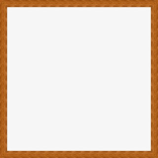 木质方形边框免抠