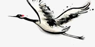 中国风千顶鹤图片免抠