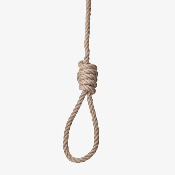 手绘挂绳绳结免抠