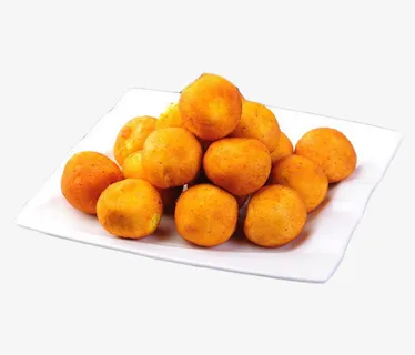 香炸红薯球免抠