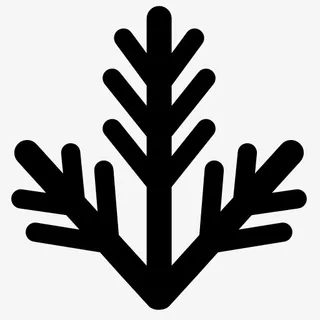 松树树枝图标免抠