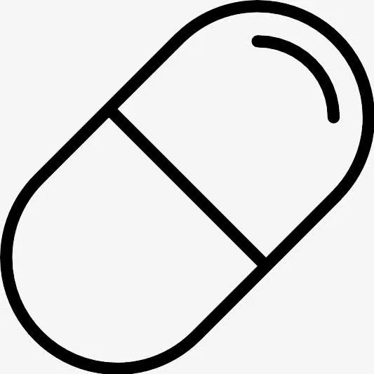 药丸100 -响应-线-图标免抠