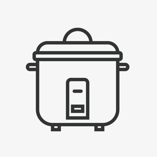 矢量电饭锅免抠