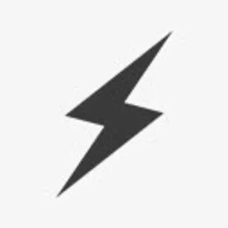 功率闪电简单的绿色图标免抠