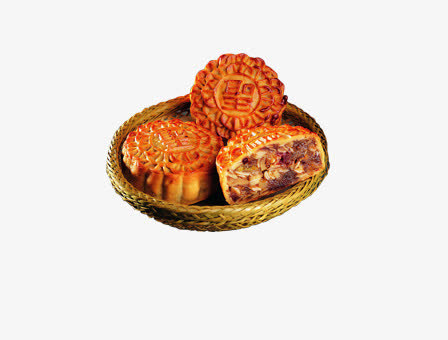 一筐月饼图片免抠