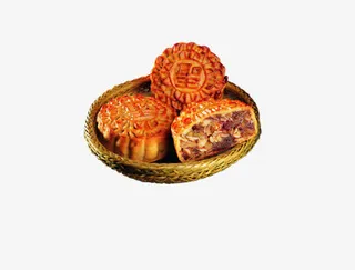 一筐月饼图片免抠
