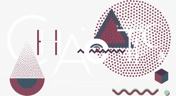 抽象几何海报背景