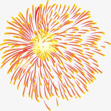 春节烟花免抠