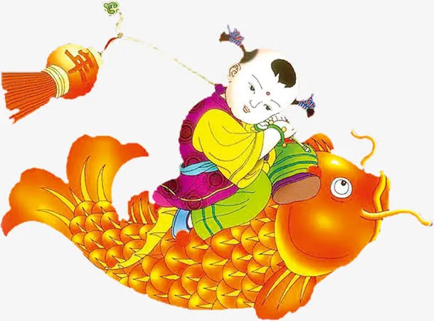 新年贺岁喜庆元素免抠