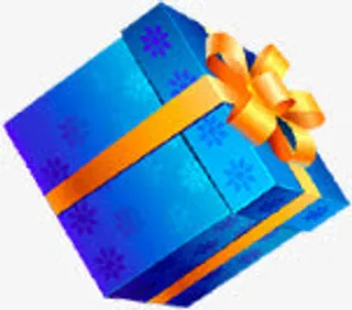 中秋节蓝色礼盒包装免抠