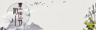 中国风重阳节海报banner高清