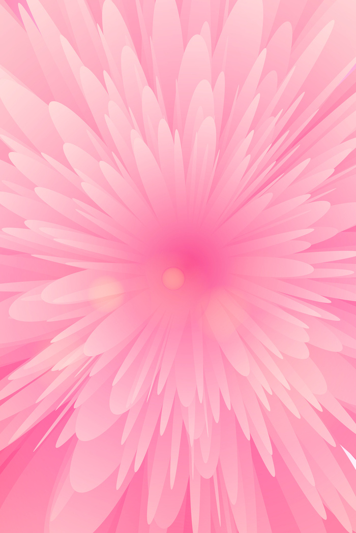 清新简约花卉春天粉红色电商促销背景高清