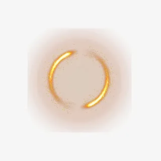 炫酷金色光效简约大气免抠