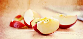 清新文艺范切开的苹果高清