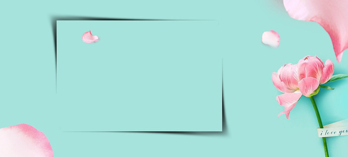 新春扁平简约banner背景海报高清