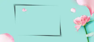 新春扁平简约banner背景海报高清