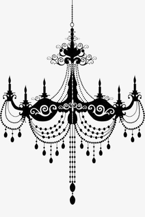 大堂吊灯免抠
