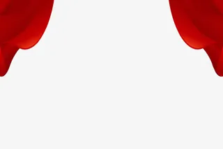 帷幕舞台幕布免抠