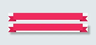 红色标题底版免抠