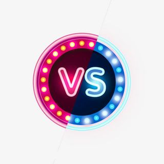 矢量对比灯光下载免抠