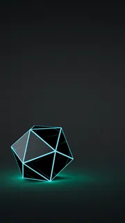 几何立体光影H5背景高清