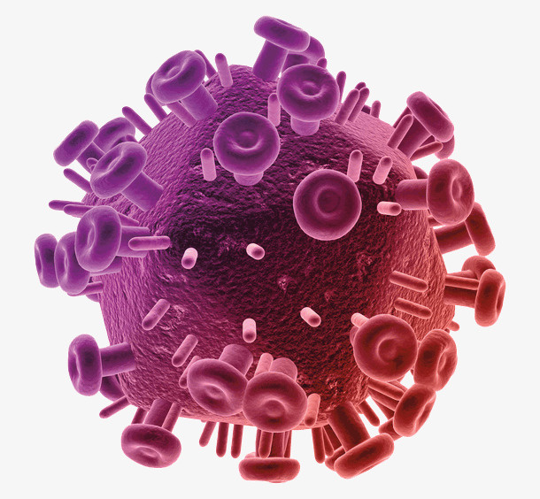 世界艾滋病日HIV病毒细胞元素免抠