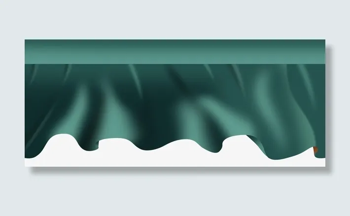 桌布鲜煮深绿免抠