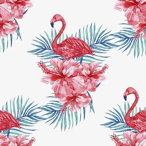 水鸟底纹免抠
