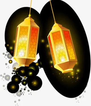 浪漫喜庆灯笼节日免抠