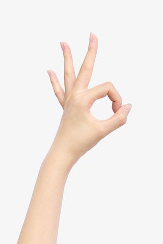 真人手部姿势 手势三免抠