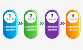 圆形关系递进图免抠