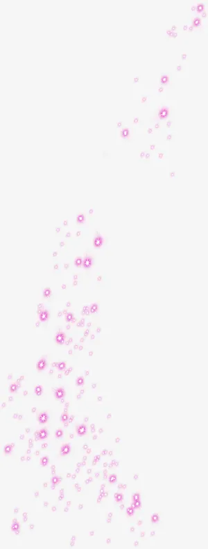 淡紫色的光效圆点免抠