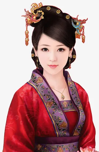 古代美女免抠