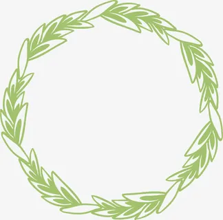 花环花边手绘边框免抠装饰花纹元素