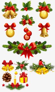 圣诞装饰素材元素免抠