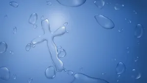 水珠十字架免抠