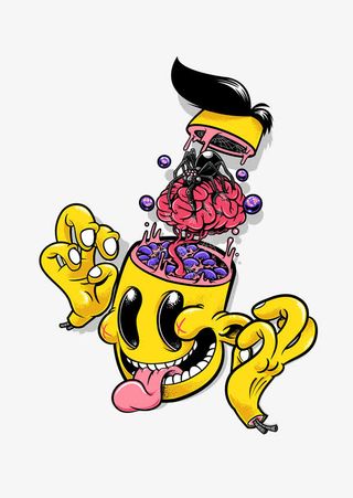 炸裂的脑子免抠