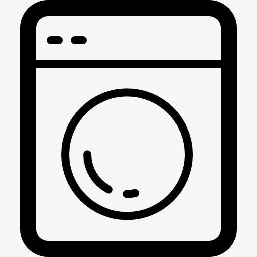 洗衣机的外形图标免抠