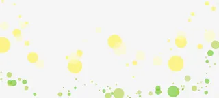 靓丽花朵清新气泡装饰免抠