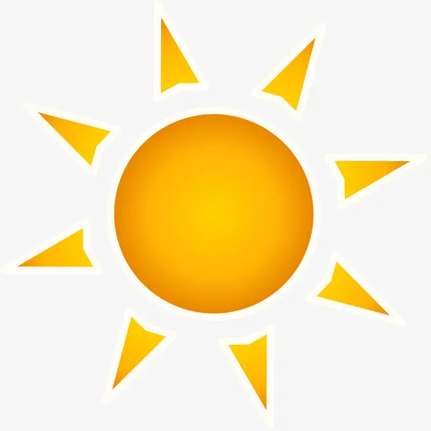 太阳，温暖，阳光，照耀免抠