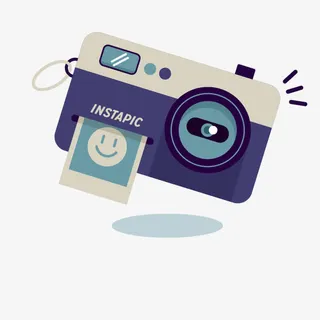 拍立得相机素材免抠