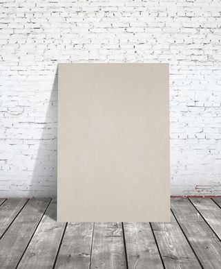 怀旧木地板与广告牌背景