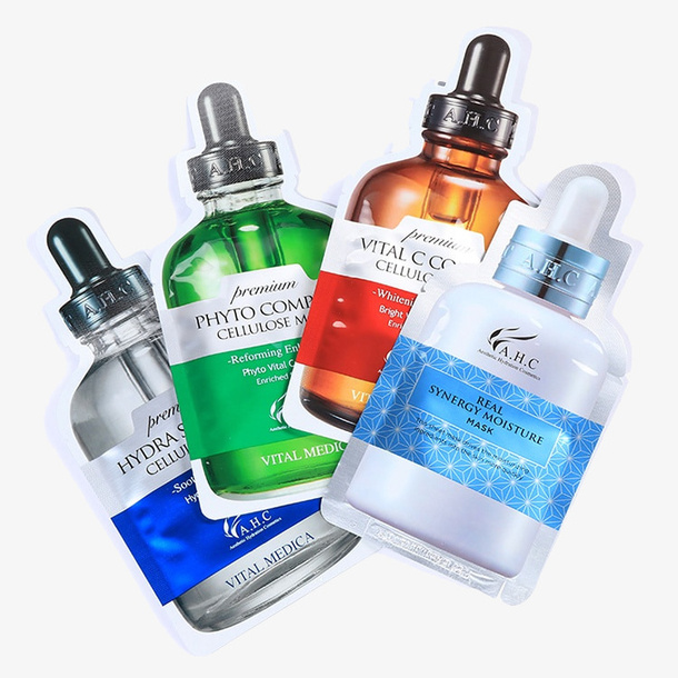 AHC面膜进口化妆品韩国果冻面免抠