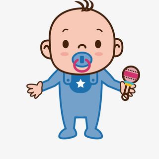 学唱歌的小宝宝免抠