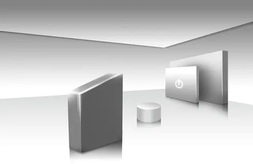 独立空间企业文化展板背景素材高清