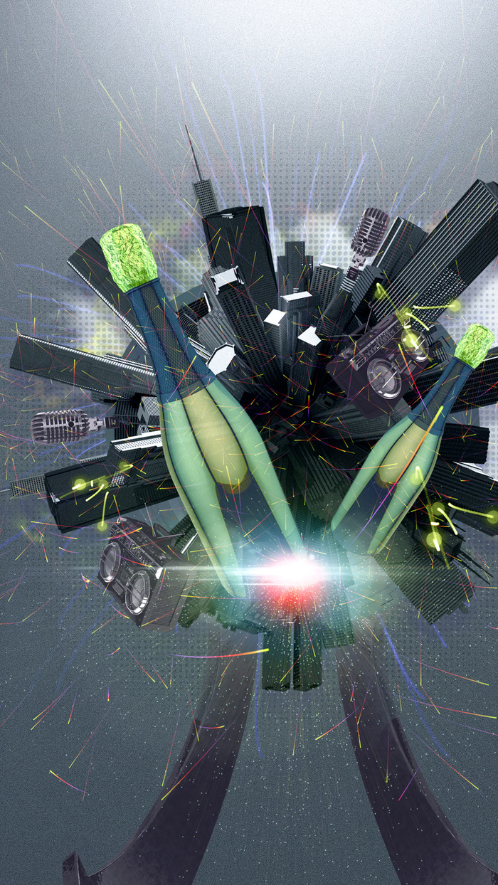 商务科技H5背景高清