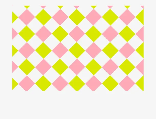 矢量彩色菱形格纹免抠