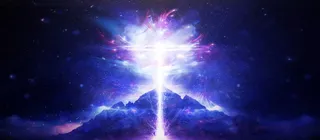 科幻闪烁背景banner高清