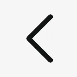 黑色向左简笔画箭头免抠